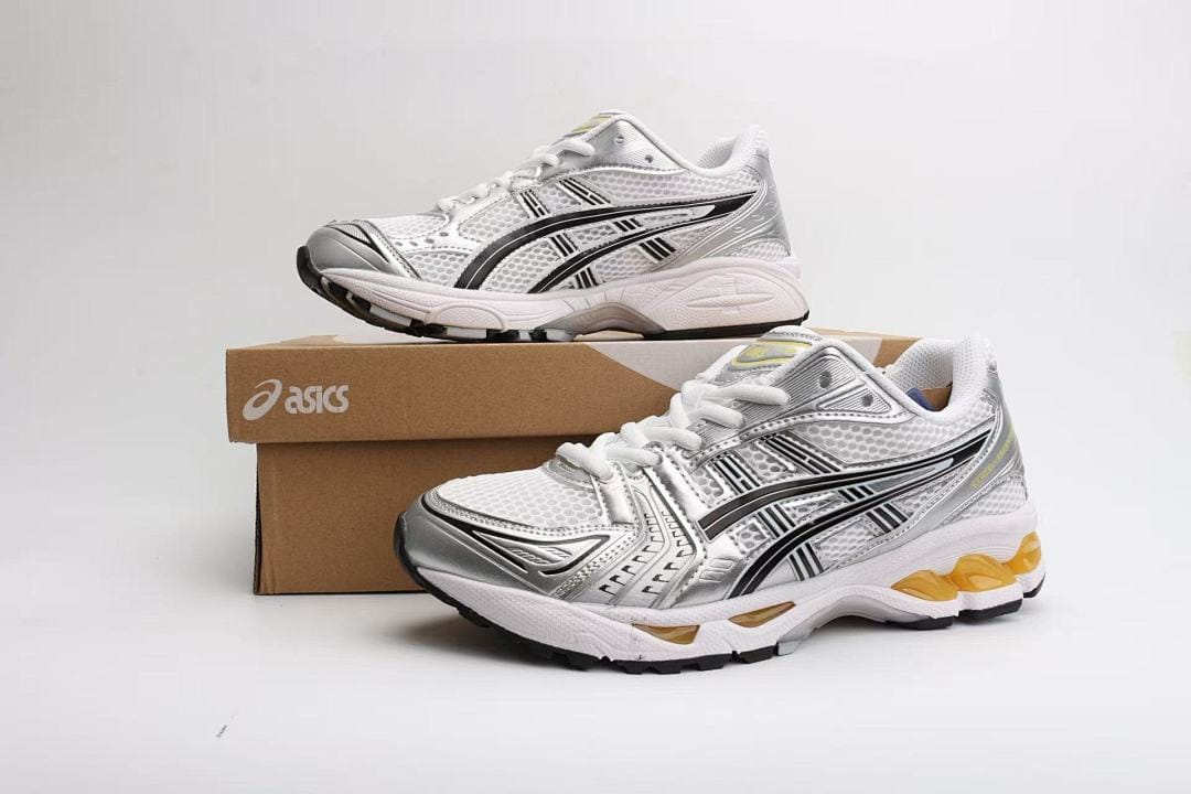 ASICS Gel-Kayano 14 'Silver White Yellow'