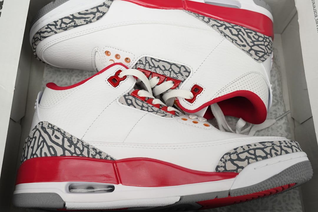 Air Jordan 3 Retro Cardinal Red (Colorway 2)