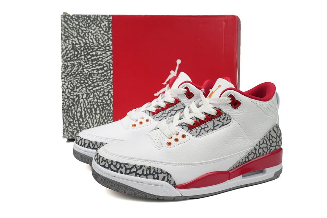 Air Jordan 3 Retro Cardinal Red (Colorway 2)