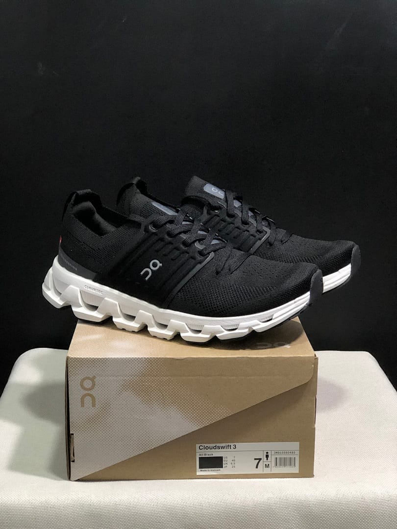 On Cloudswift 3 'Black White' (Colorway 2)