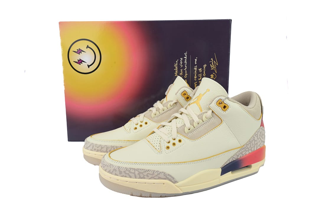 Air Jordan 3 Retro Blue Red (Colorway 3)