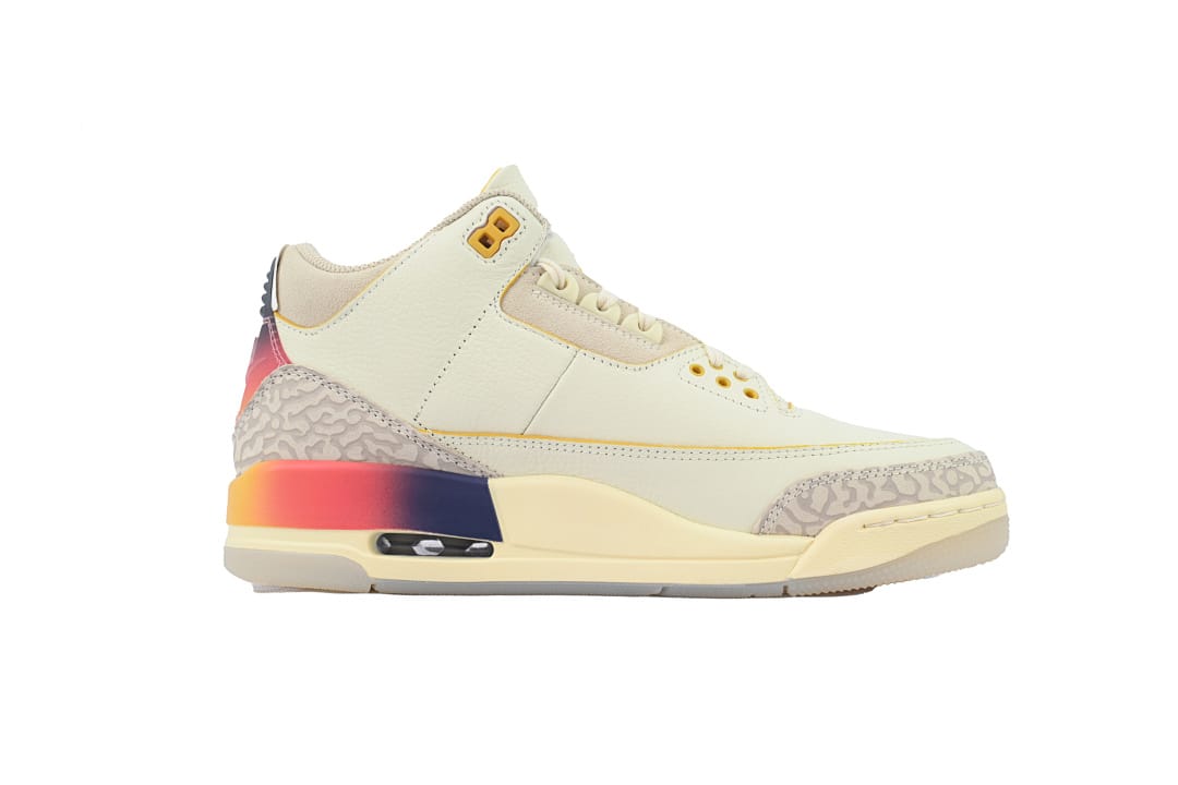 Air Jordan 3 Retro Blue Red (Colorway 3)