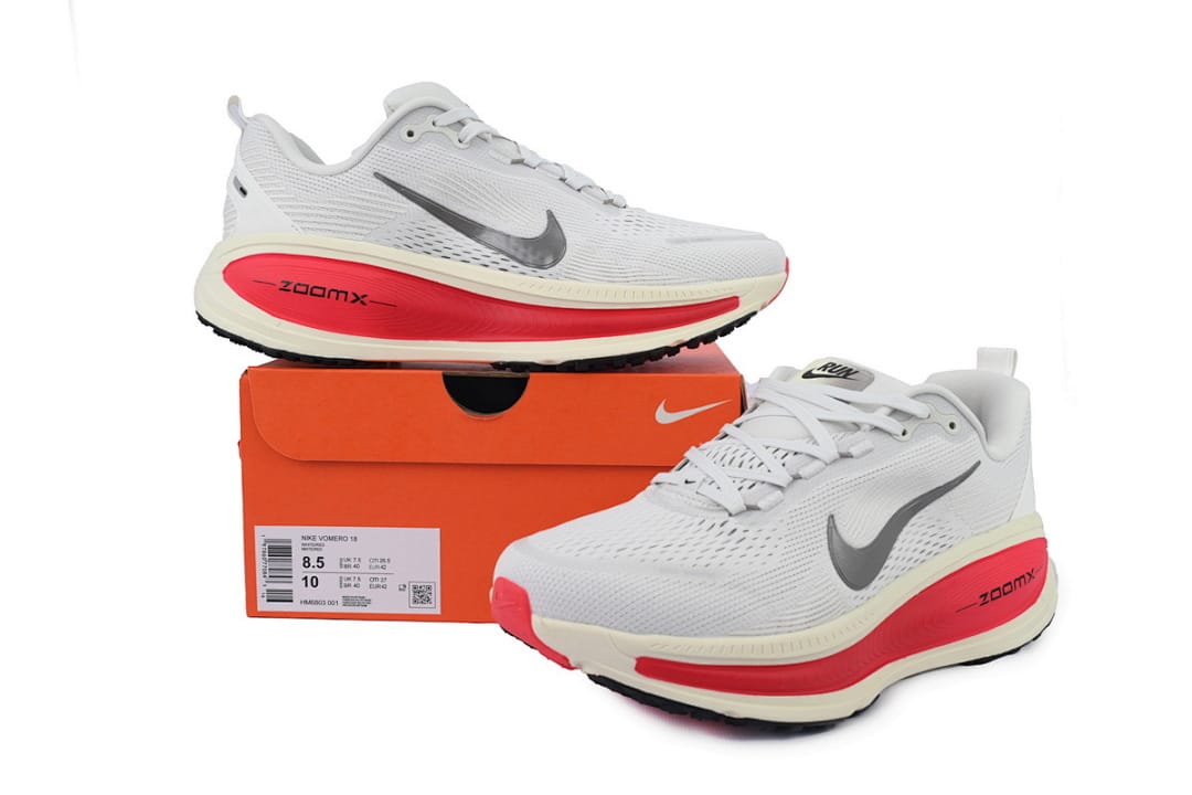 Nike Zoom Vomero 18 AA Edition Platinum Tint Siren Red