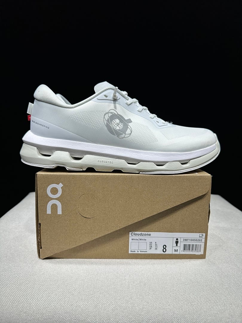 On Cloudzone × KITH 'Triple White' (Colorway 2)