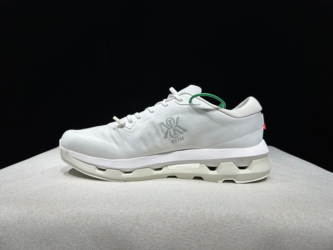 On Cloudzone × KITH 'Triple White' (Colorway 2)