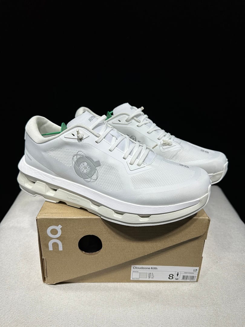 On Cloudzone × KITH 'Triple White' (Colorway 2)