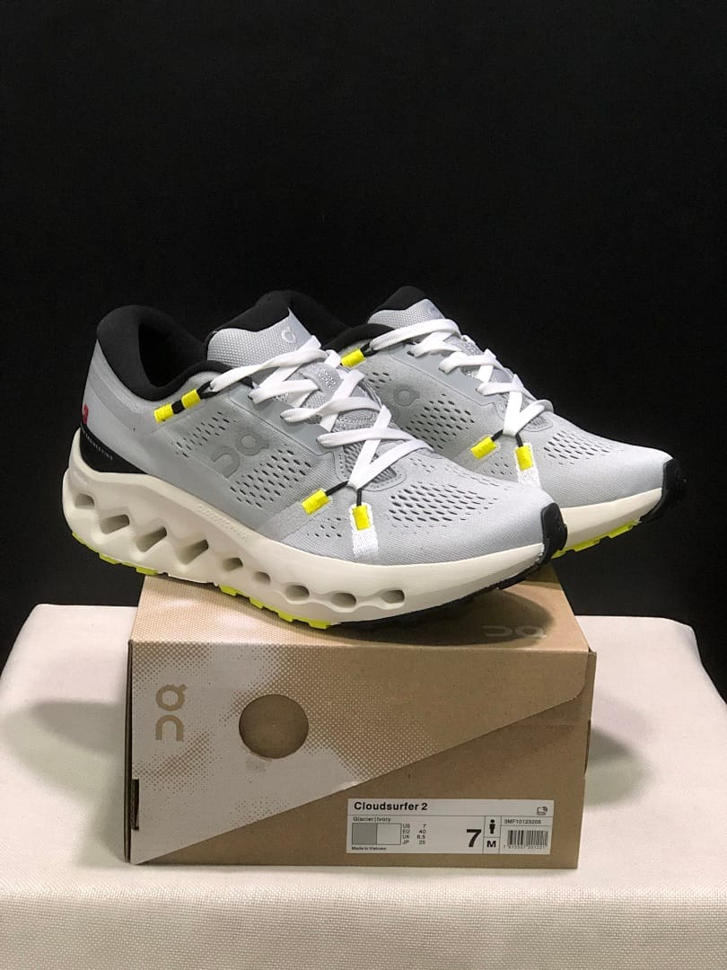 On Cloudsurfer 2 'Glacier Grey Ivory'