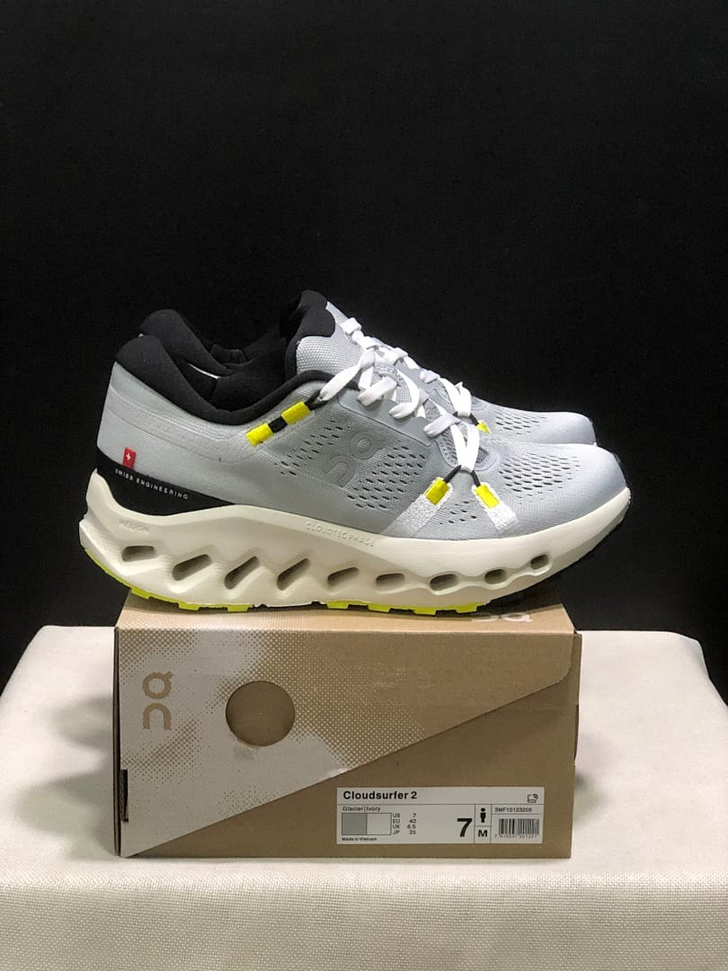 On Cloudsurfer 2 'Glacier Grey Ivory'