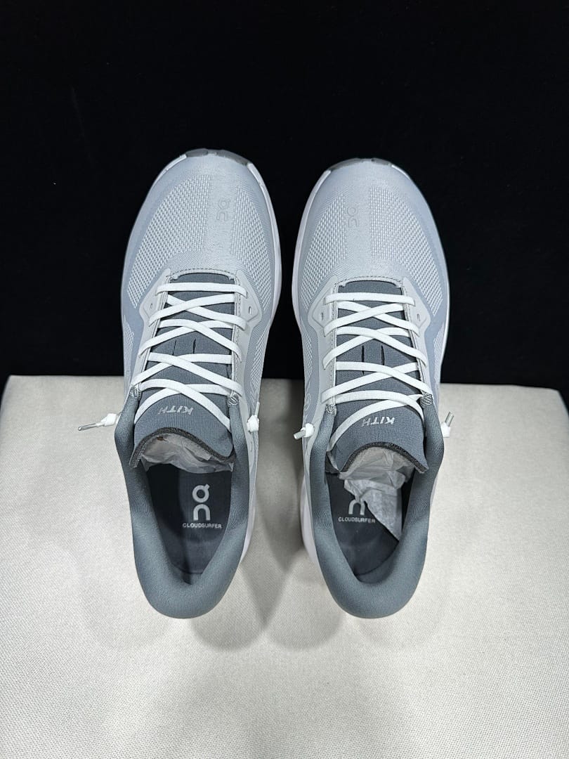 On Cloudzone × KITH 'Grey White'