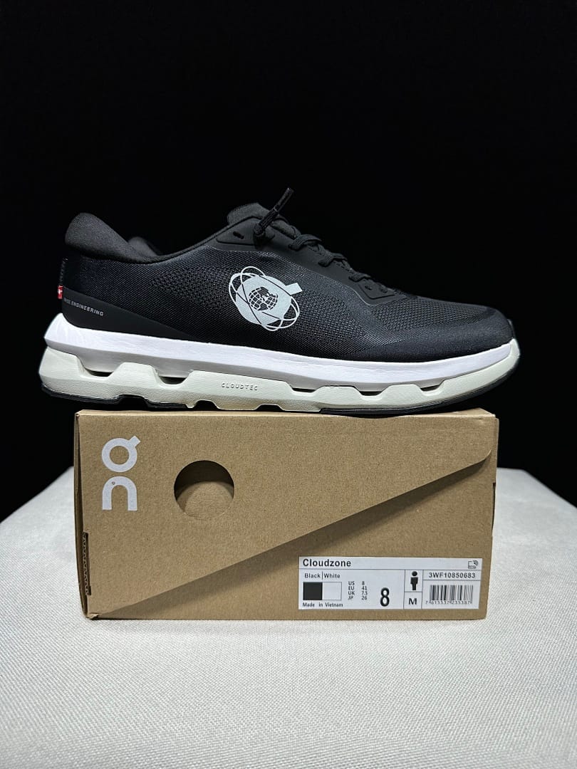 On Cloudzone × KITH 'Black White' (Colorway 2)