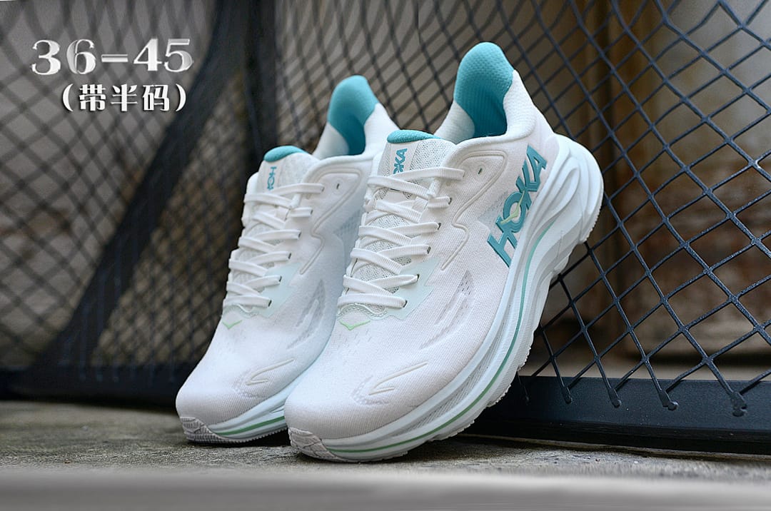 HOKA Clifton 10 'White Jade'