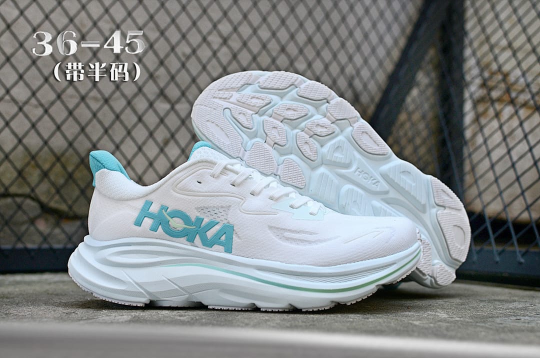 HOKA Clifton 10 'White Jade'