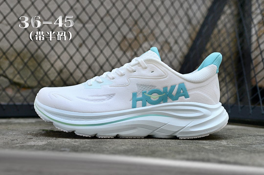HOKA Clifton 10 'White Jade'
