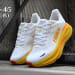 HOKA Bondi 9 'White Yellow'
