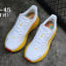 HOKA Bondi 9 'White Yellow'