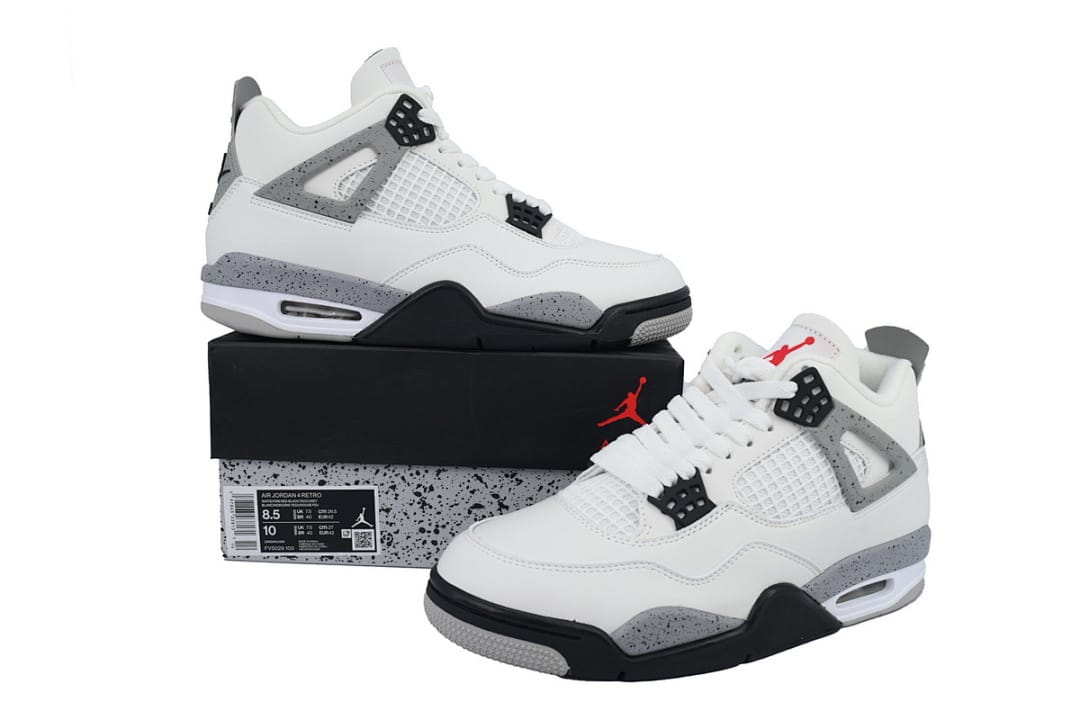 Air Jordan 4 Retro OG White Cement (Colorway 4)