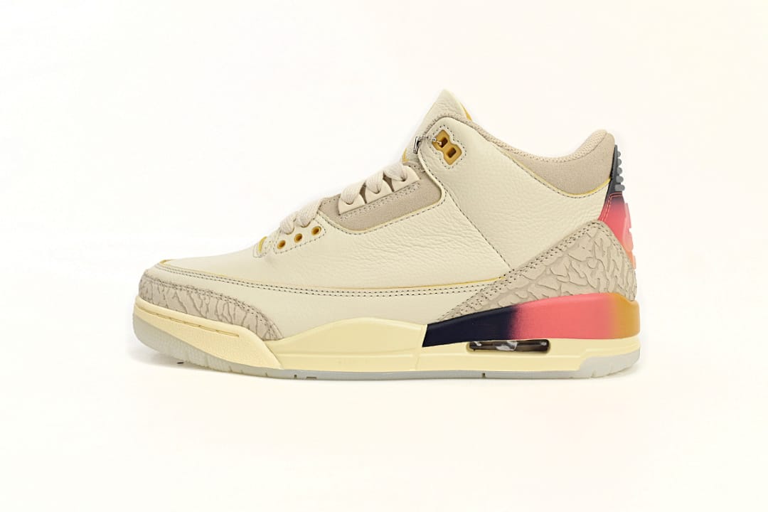 Air Jordan 3 Retro Blue Red (Colorway 2)