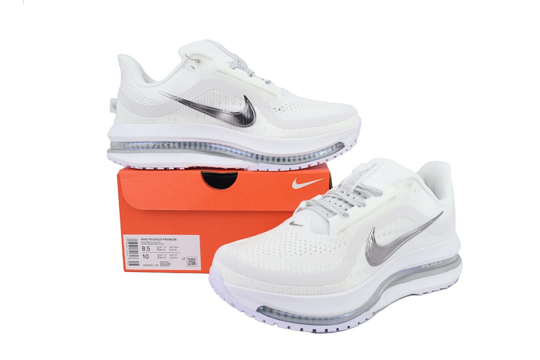 Nike Pegasus Premium BA Edition White Metallic Silver
