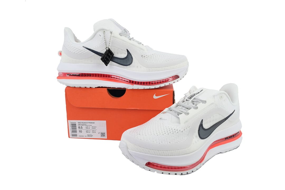 Nike Pegasus Premium BA Edition Summit White Bright Crimson