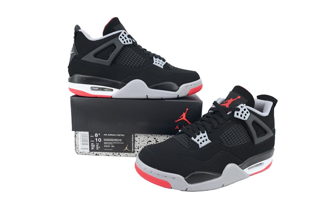 Air Jordan 4 Retro Bred (Colorway 3)