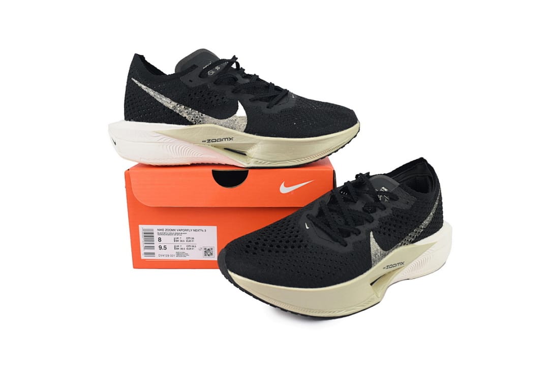 Nike ZoomX Vaporfly Next% 3 BA Edition Black Metallic Gold Grain
