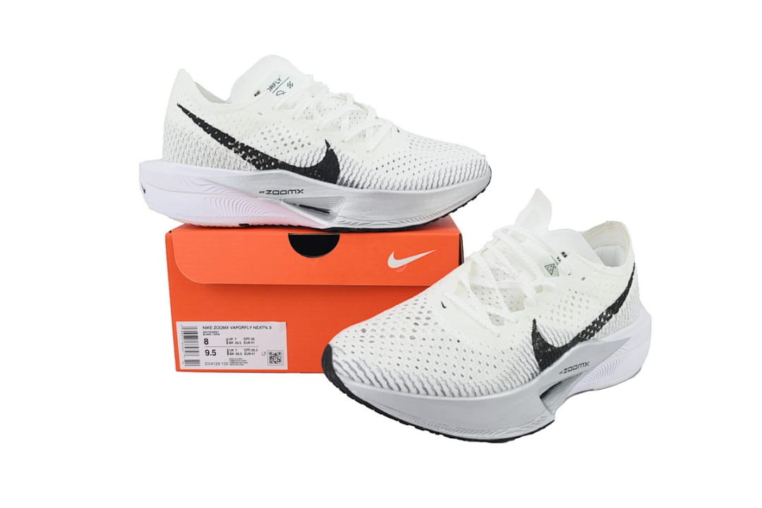 Nike ZoomX Vaporfly Next% 3 BA Edition White Particle Grey