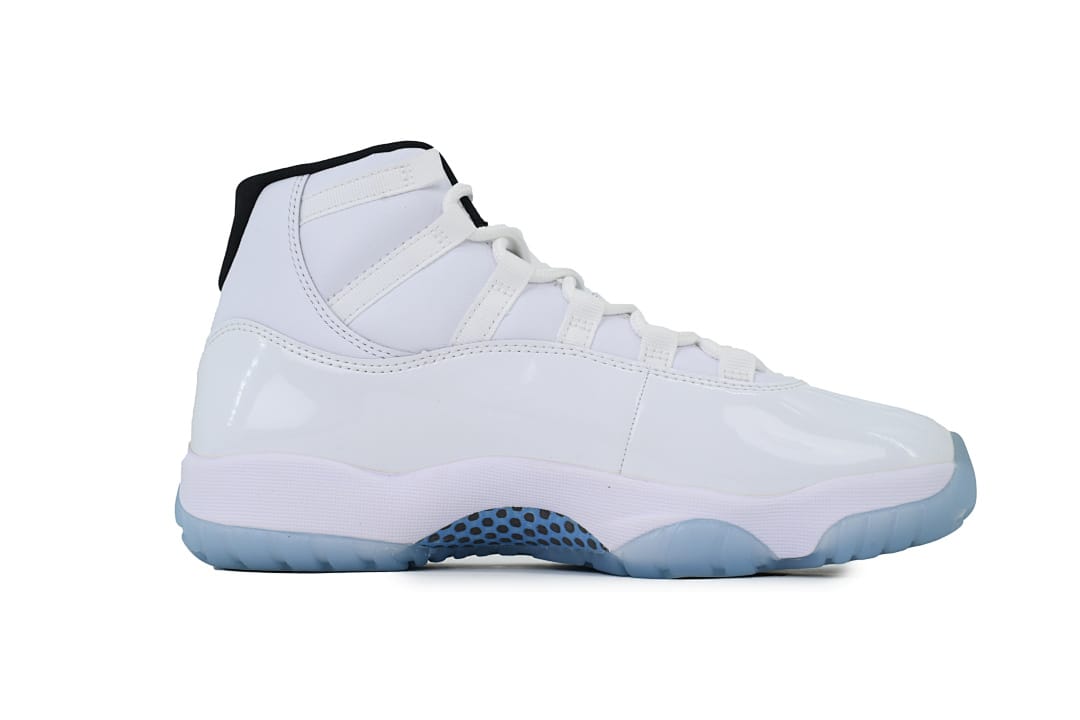 Air Jordan 11 Retro x LJR Edition Columbia / Legend Blue