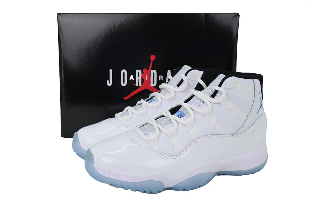 Air Jordan 11 Retro x LJR Edition Columbia / Legend Blue