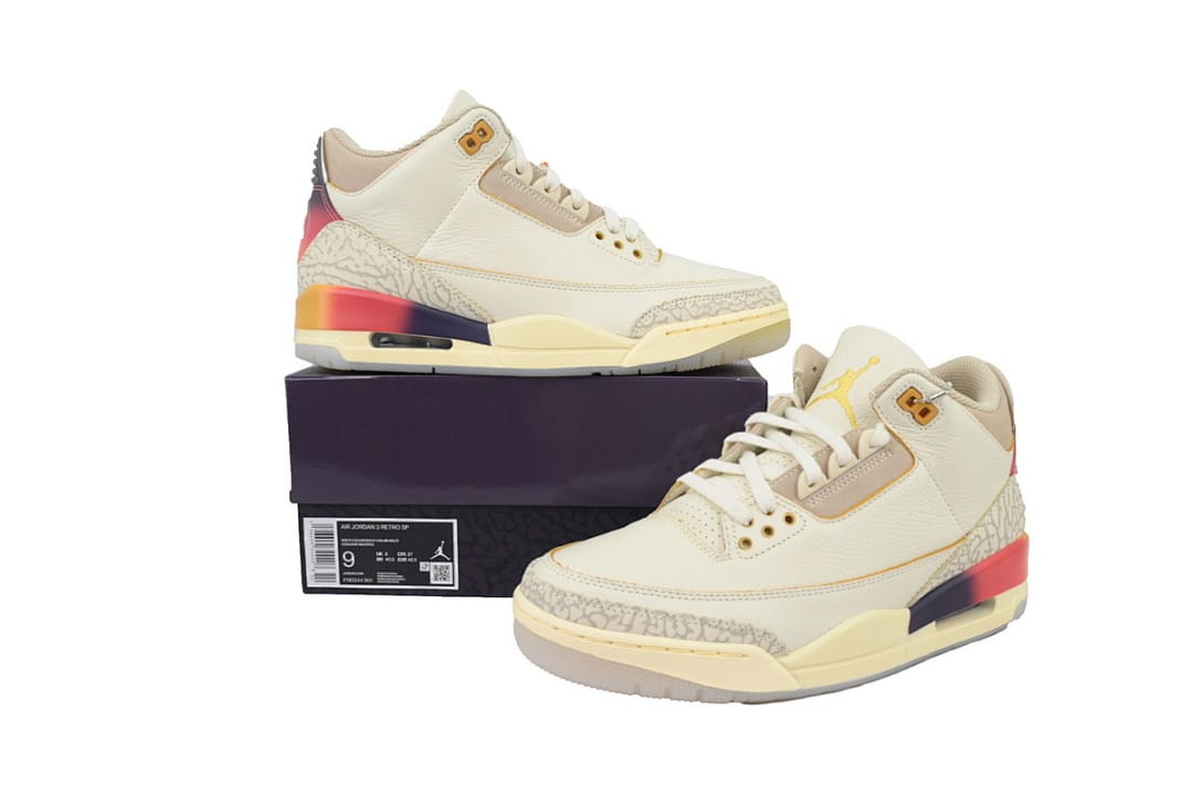 Air Jordan 3 Retro Blue Red