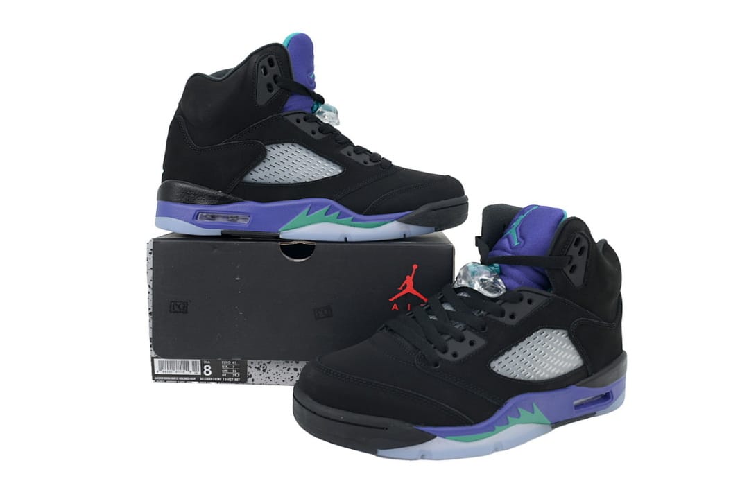 Air Jordan 5 Retro Black Grape