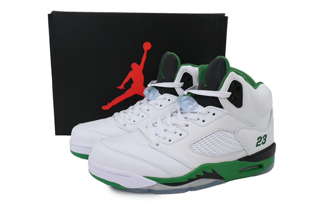 Air Jordan 5 Retro Green Glow