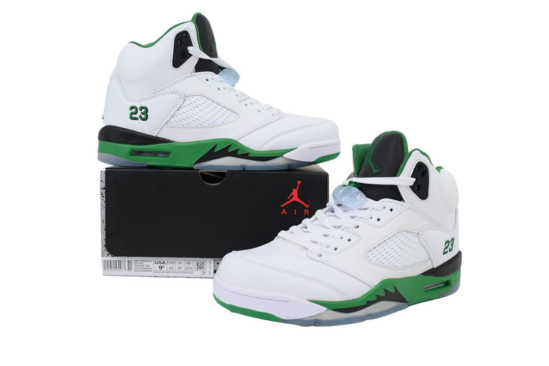 Air Jordan 5 Retro Green Glow