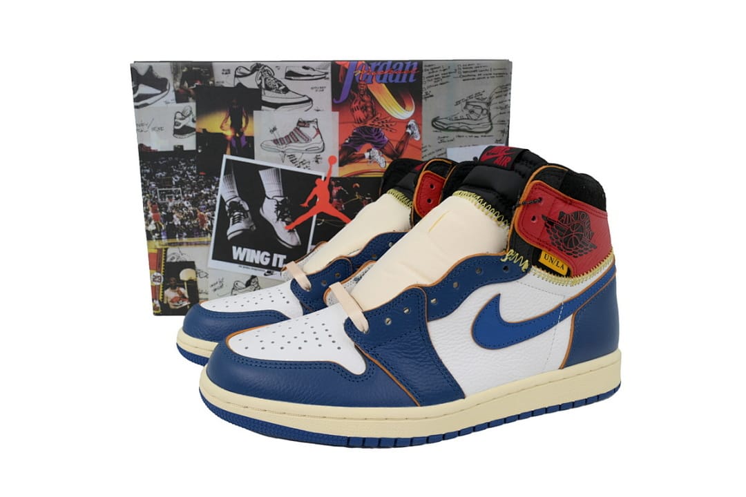 Air Jordan 1 Retro High OG Blue Toe (Colorway 3)