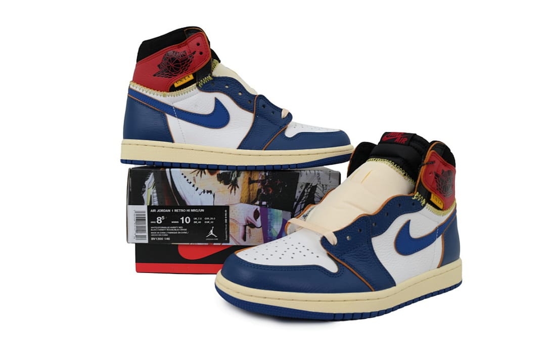Air Jordan 1 Retro High OG Blue Toe (Colorway 3)