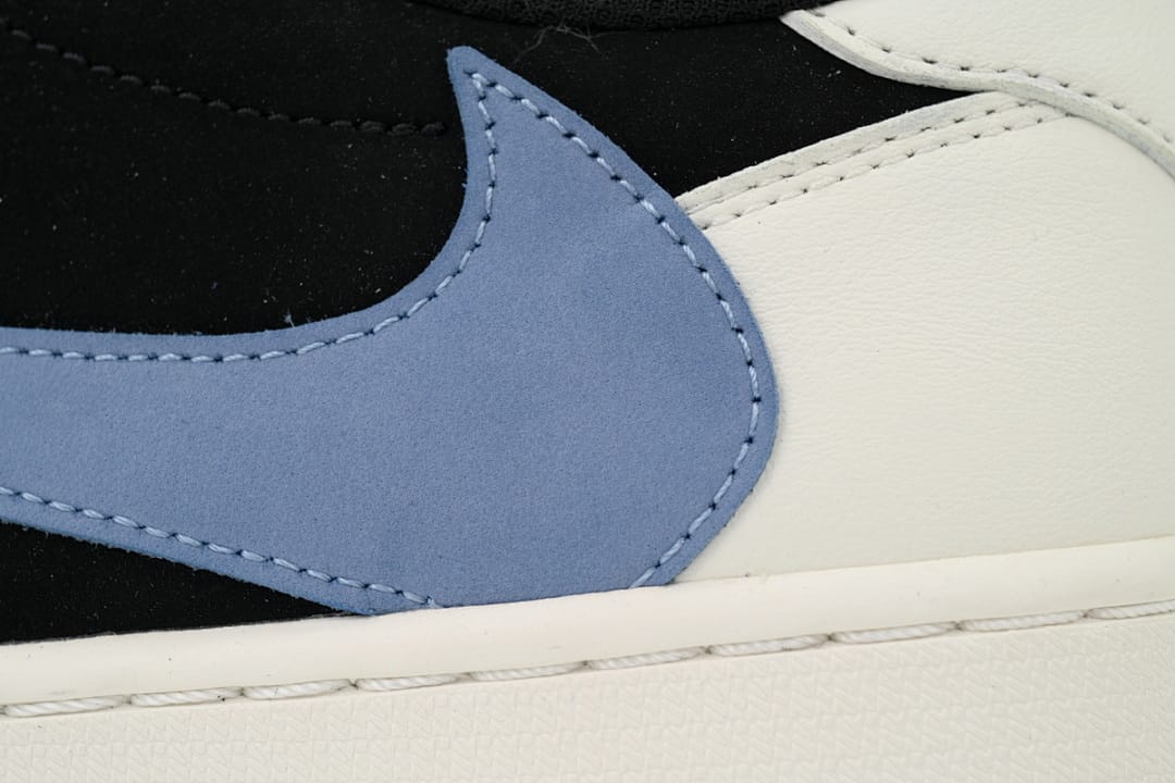 Air Jordan 1 Low Black White Blue