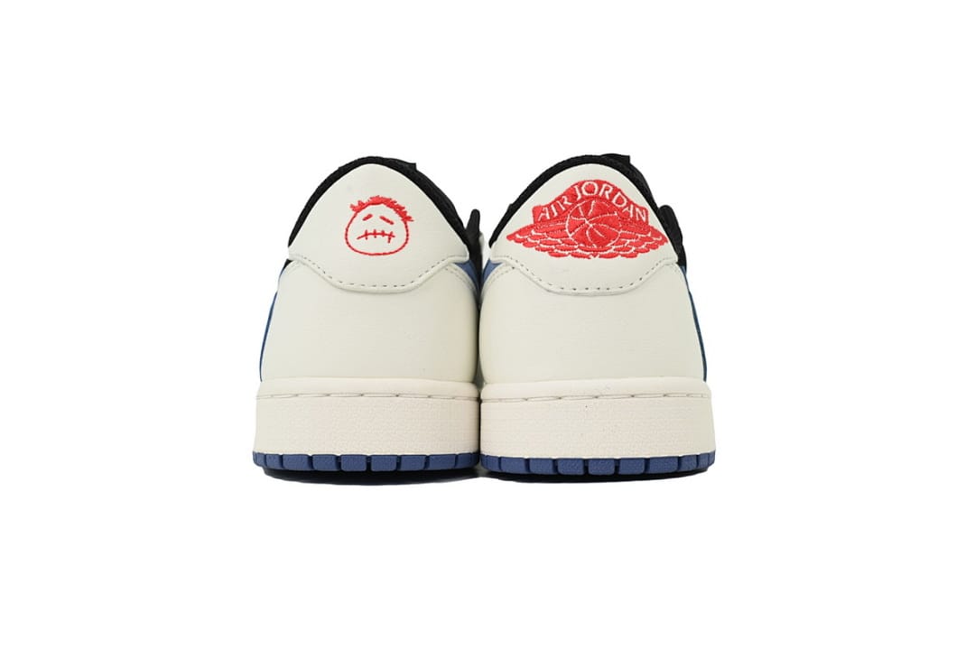 Air Jordan 1 Low Black White Blue