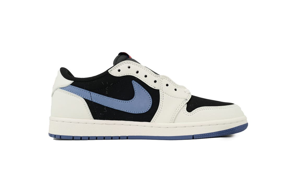 Air Jordan 1 Low Black White Blue