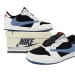 Air Jordan 1 Low Black White Blue