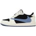 Air Jordan 1 Low Black White Blue
