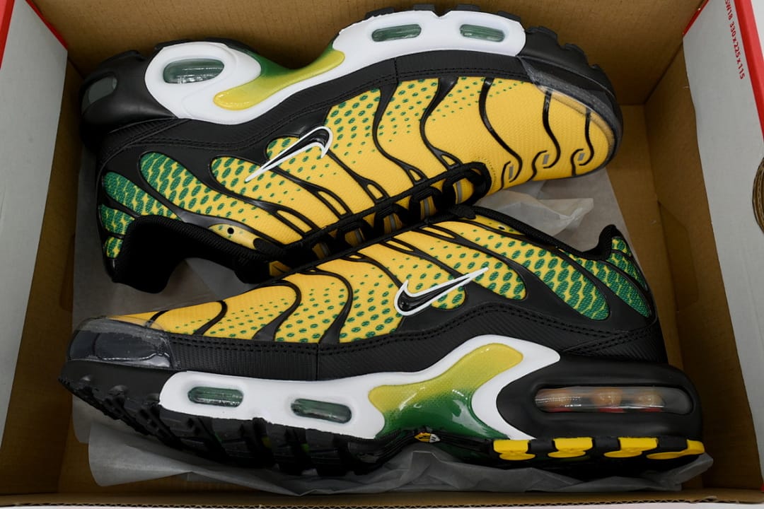 Nike Air Max Plus x MA Edition Varsity Maize Pine Green
