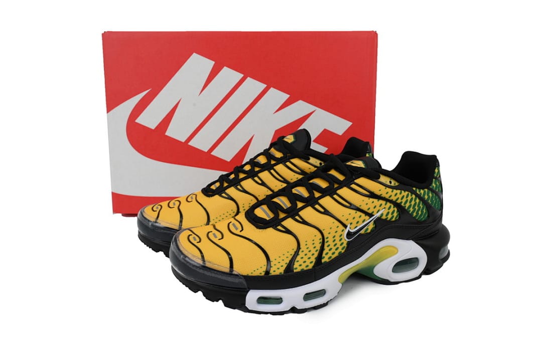 Nike Air Max Plus x MA Edition Varsity Maize Pine Green