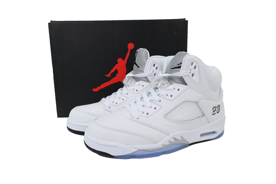 Air Jordan 5 Retro Pure Silver Retro