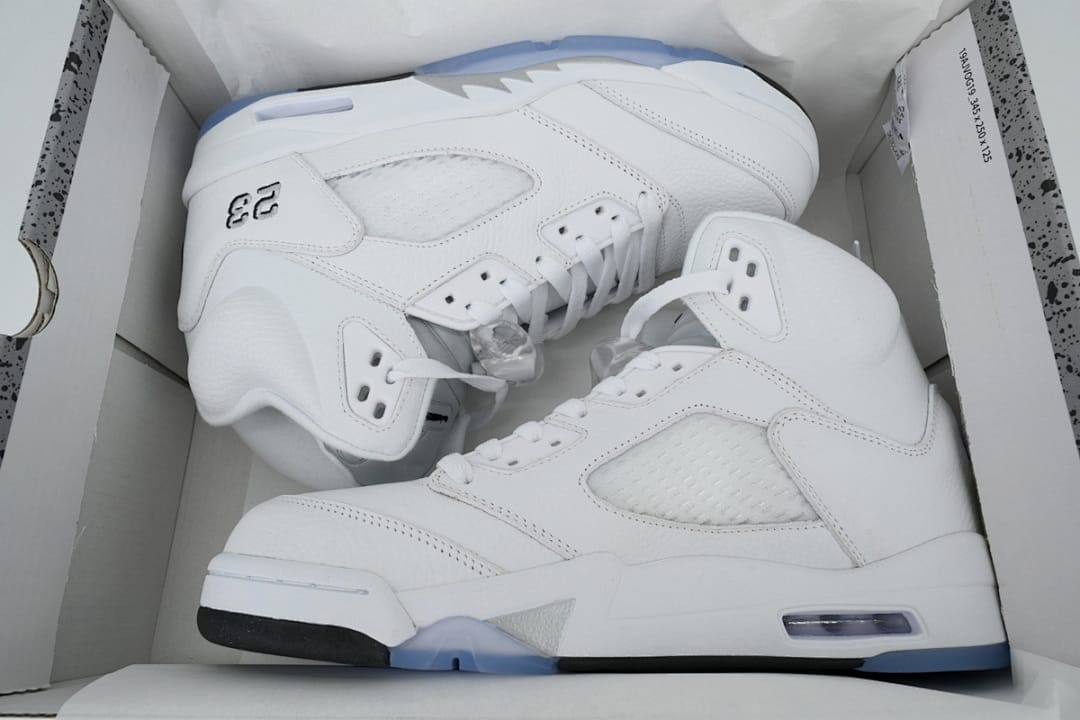 Air Jordan 5 Retro Pure Silver Retro