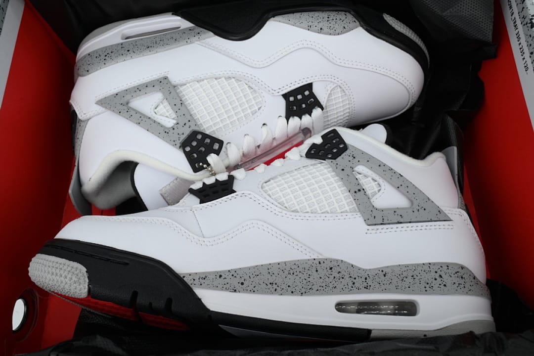 Air Jordan 4 Retro White Cement