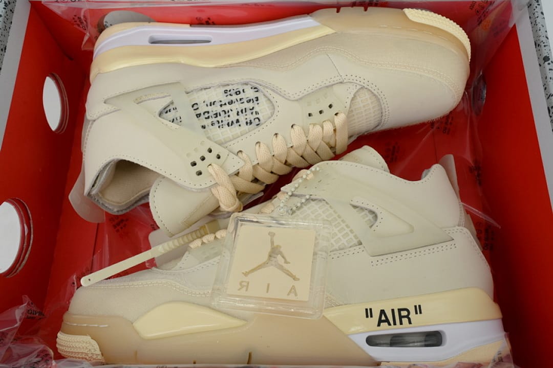 Air Jordan 4 Retro x OFF White (Colorway 2)