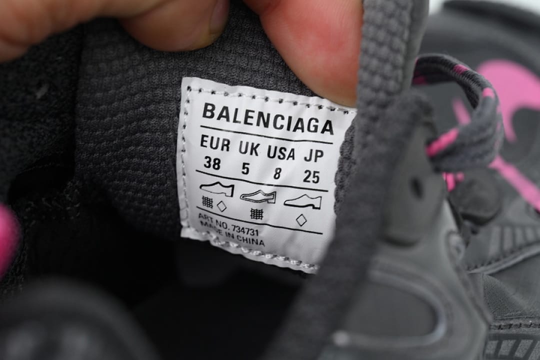 Balenciaga 10th Gen Gauze Mesh Netting Black