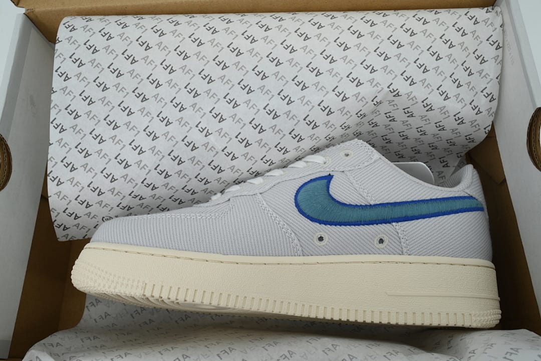 Nike Air Force 1 Low x QF Edition Canvas Pack - Photon Dust Game Royal
