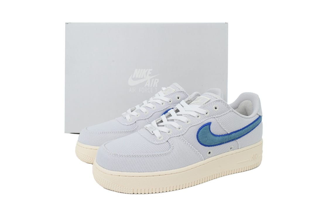 Nike Air Force 1 Low x QF Edition Canvas Pack - Photon Dust Game Royal
