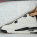 Air Jordan 4 Retro White Black And Red (Colorway 2)