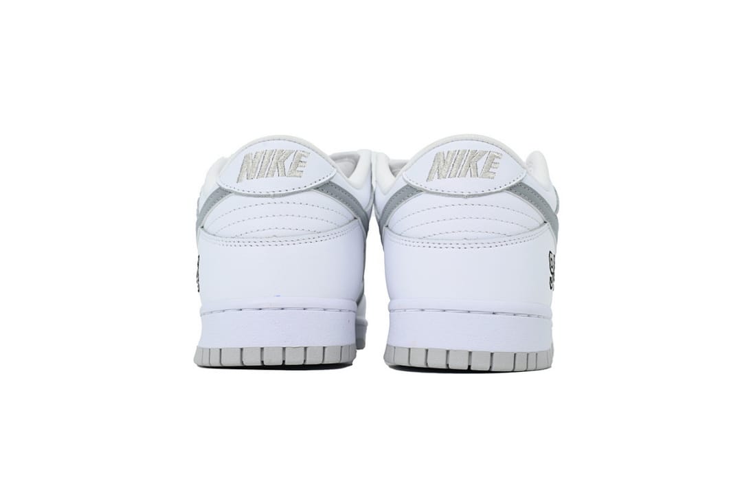 Nike Dunk Low SB CA Edition White Metallic Silver